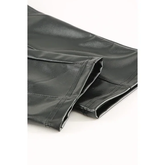 Ankle Length Seamed High Waist Skinny Fit Pants - Picture 10 of 11